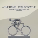 AT019 Anne Home - Cyclist Statue 